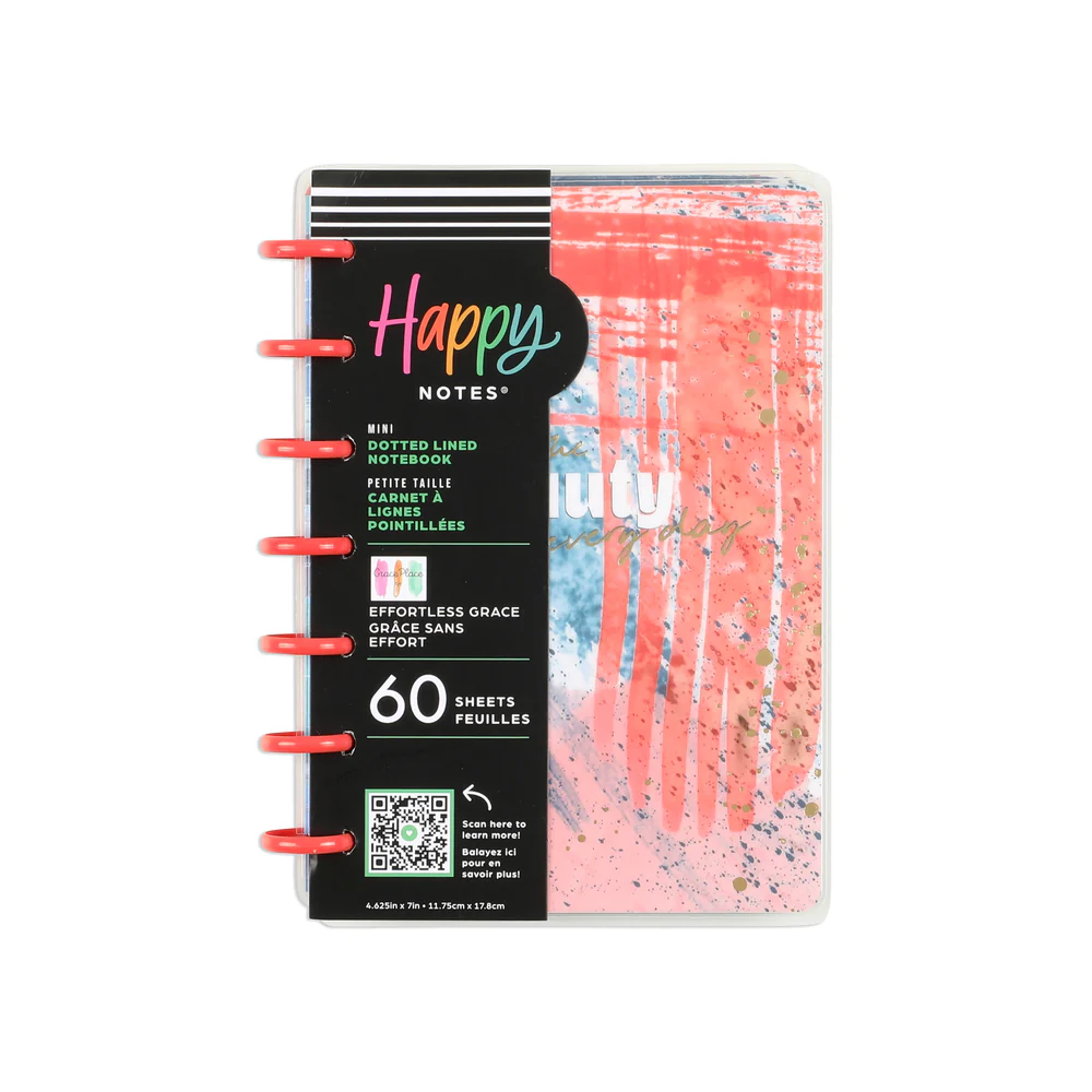 Happy Planner x GracePlace Effortless Grace - Dotted Lined Mini Notebook - 60 Sheets 8 Happy Planner x GracePlace Effortless Grace - Dotted Lined Mini Notebook - 60 Sheets