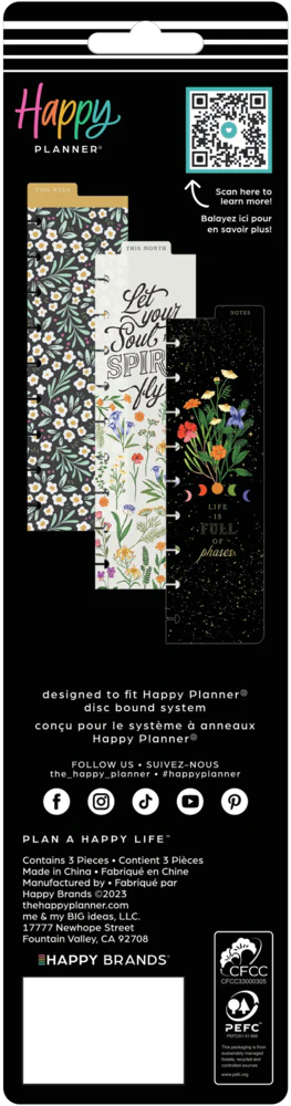 Moody Blooms - Classic Bookmarks - 3 Pack 6 Moody Blooms - Classic Bookmarks - 3 Pack