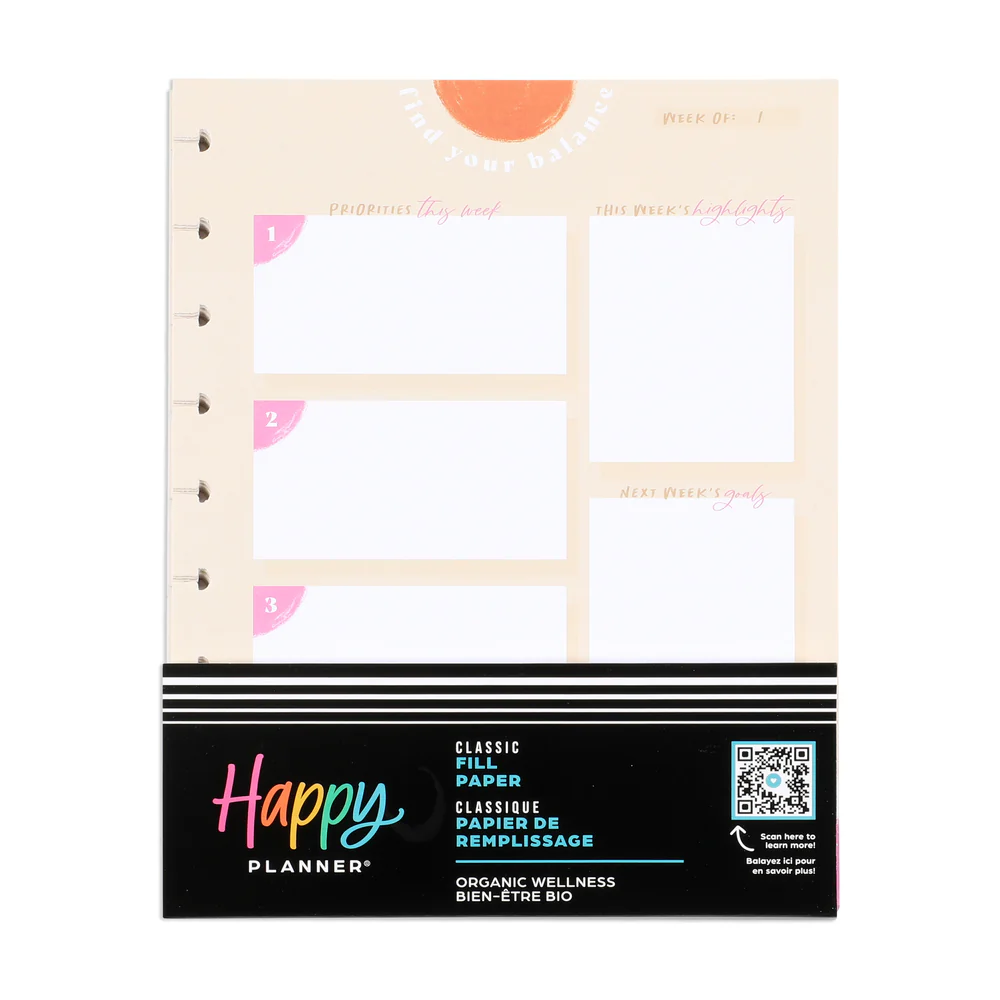 Organic Wellness - Dashboard Classic Filler Paper - 40 Sheets 5 Organic Wellness - Dashboard Classic Filler Paper - 40 Sheets
