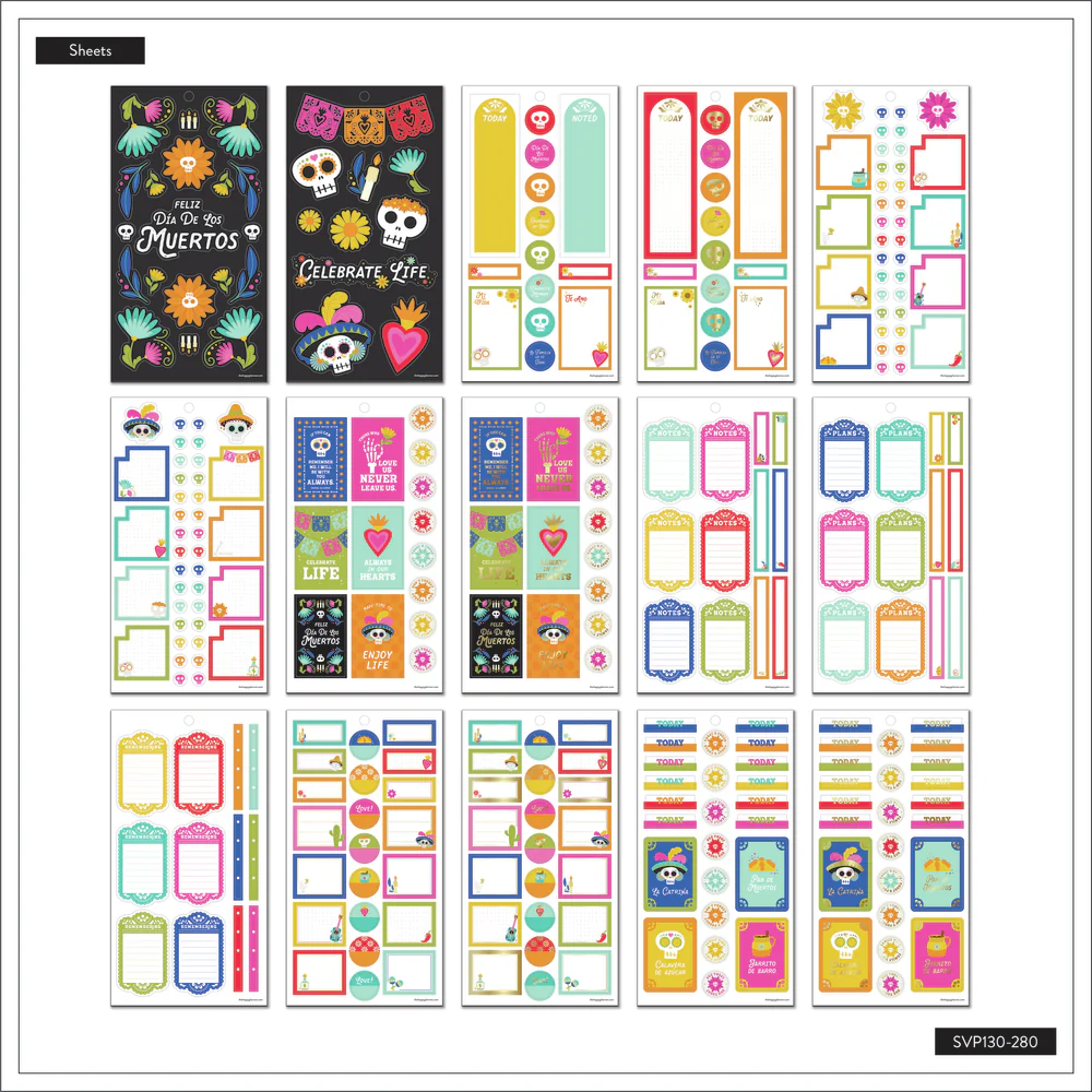 Día de los Muertos - Value Pack Stickers 5 Día de los Muertos - Value Pack Stickers