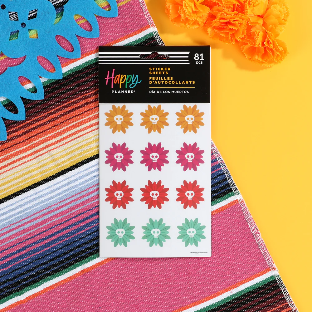 Día de los Muertos - 5 Sticker Sheets