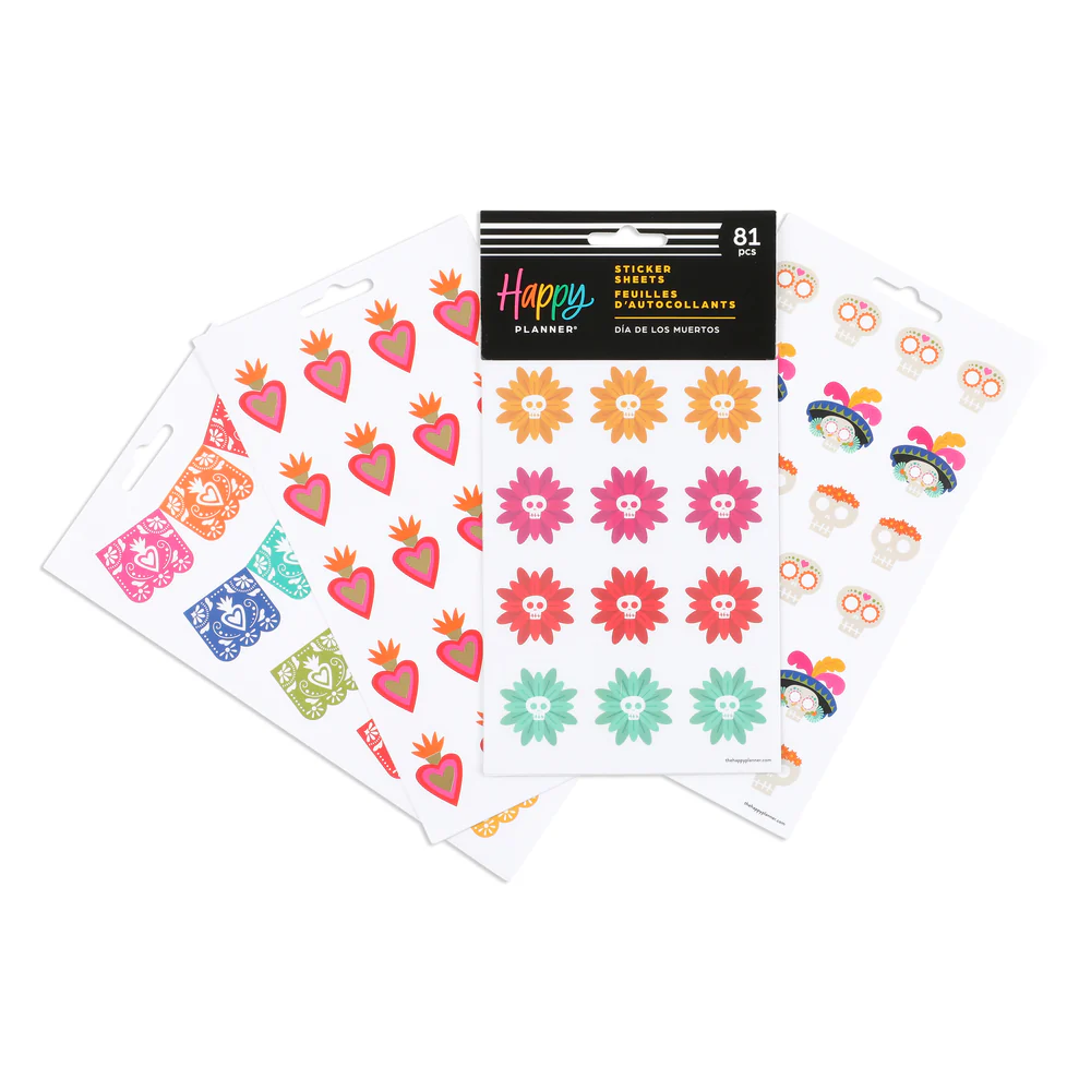Día de los Muertos - 5 Sticker Sheets 4 Día de los Muertos - 5 Sticker Sheets