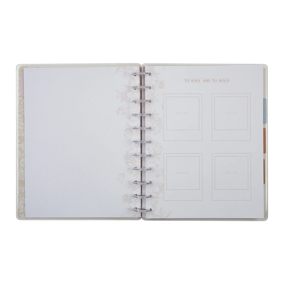 Love Blooms Wedding - Big Happy Memory Keeping Photo Journal - 80 Sheets 6 Love Blooms Wedding - Big Happy Memory Keeping Photo Journal - 80 Sheets