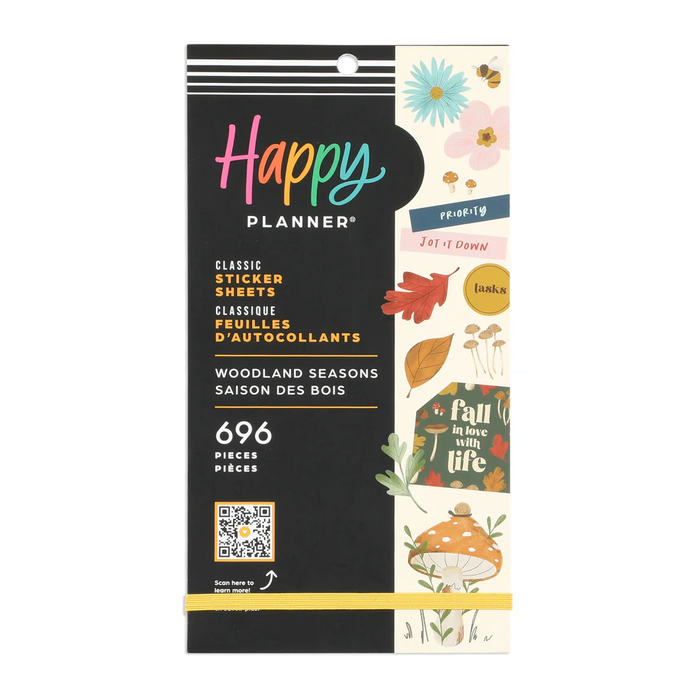 Woodland Seasons - Value Pack Stickers - The Happy Planner