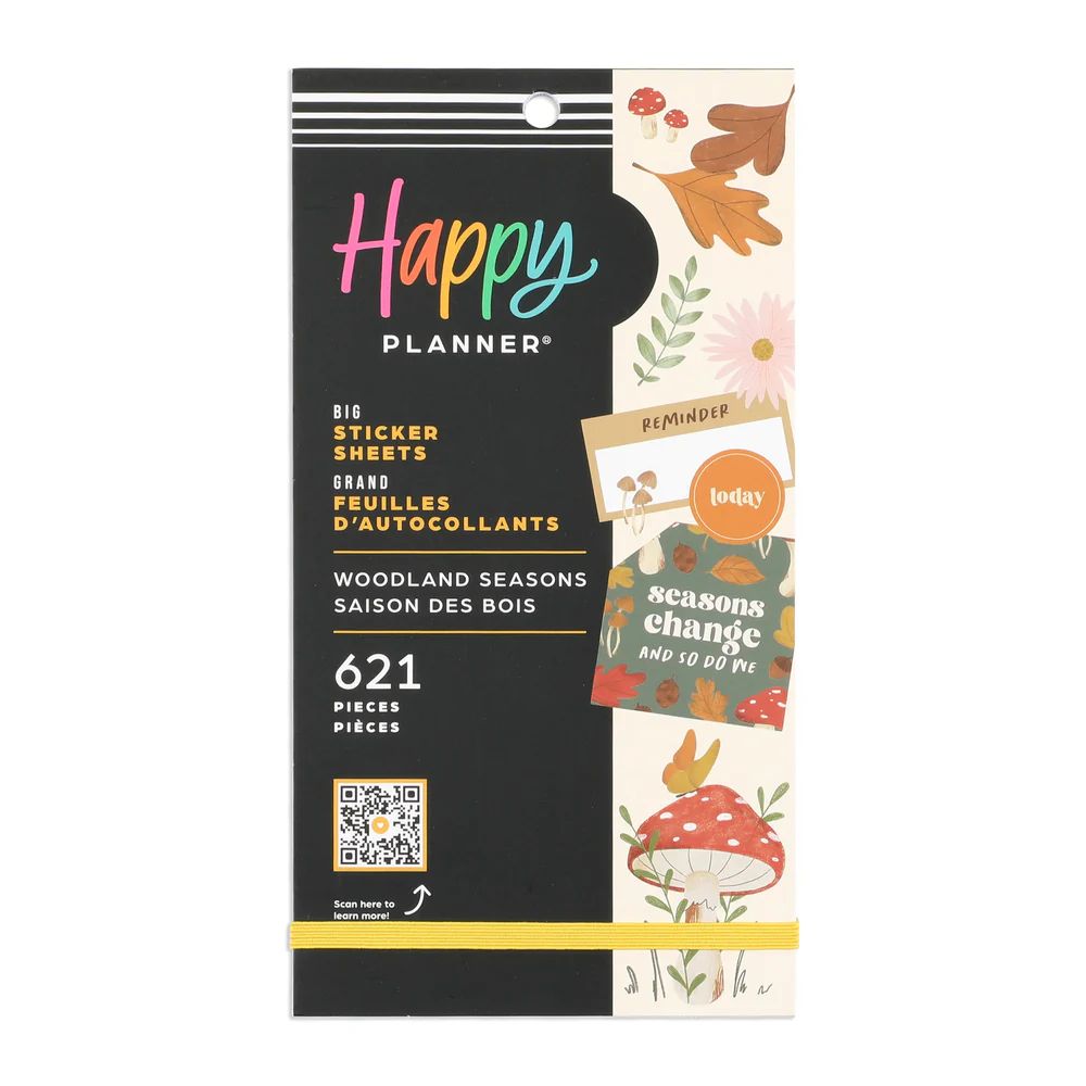 Woodland Seasons - Value Pack Stickers - Big - The Happy Planner