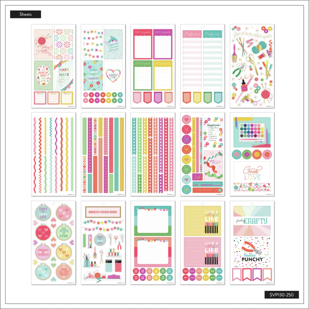 Miss Maker - Value Pack Stickers - Big 8 Miss Maker - Value Pack Stickers - Big