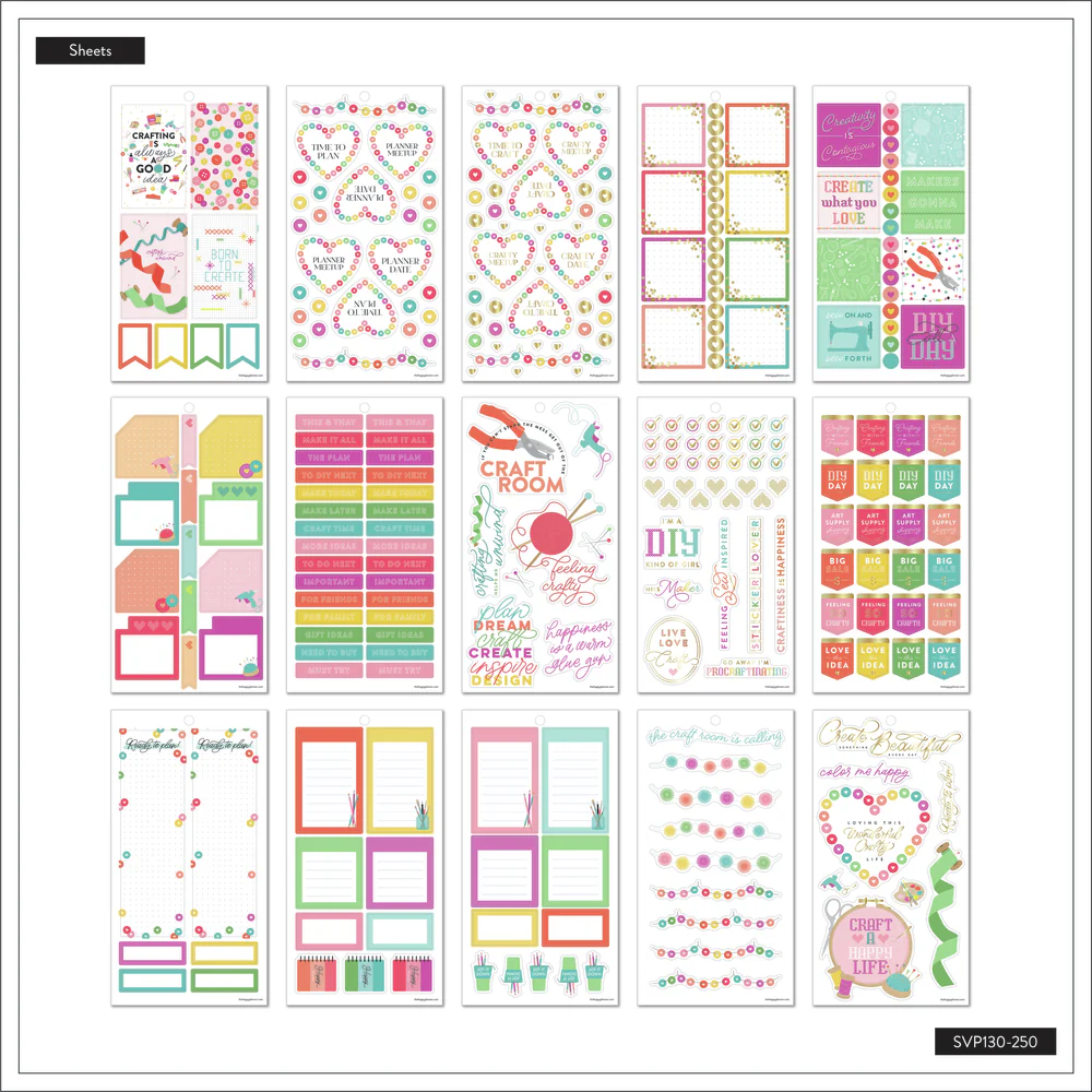 Miss Maker - Value Pack Stickers - Big 9 Miss Maker - Value Pack Stickers - Big