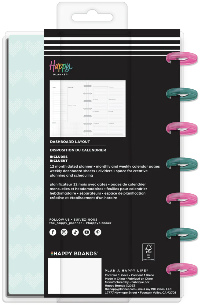2024 Miss Maker Happy Planner - Mini Dashboard Layout - 12 Months 10 2024 Miss Maker Happy Planner - Mini Dashboard Layout - 12 Months