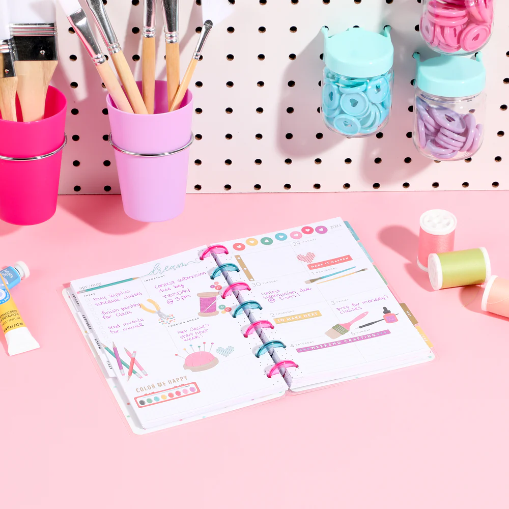 2024 Miss Maker Happy Planner - Mini Dashboard Layout - 12 Months