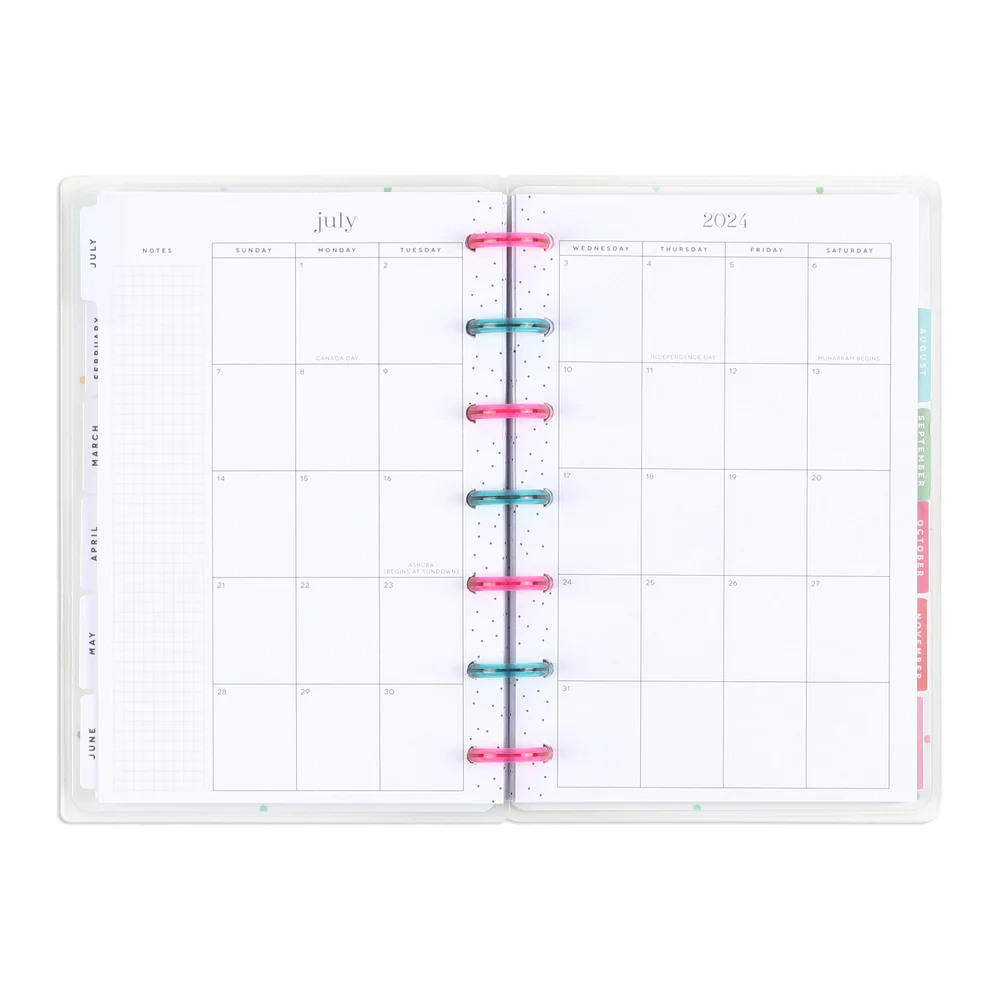 2024 Miss Maker Happy Planner - Mini Dashboard Layout - 12 Months 5 2024 Miss Maker Happy Planner - Mini Dashboard Layout - 12 Months