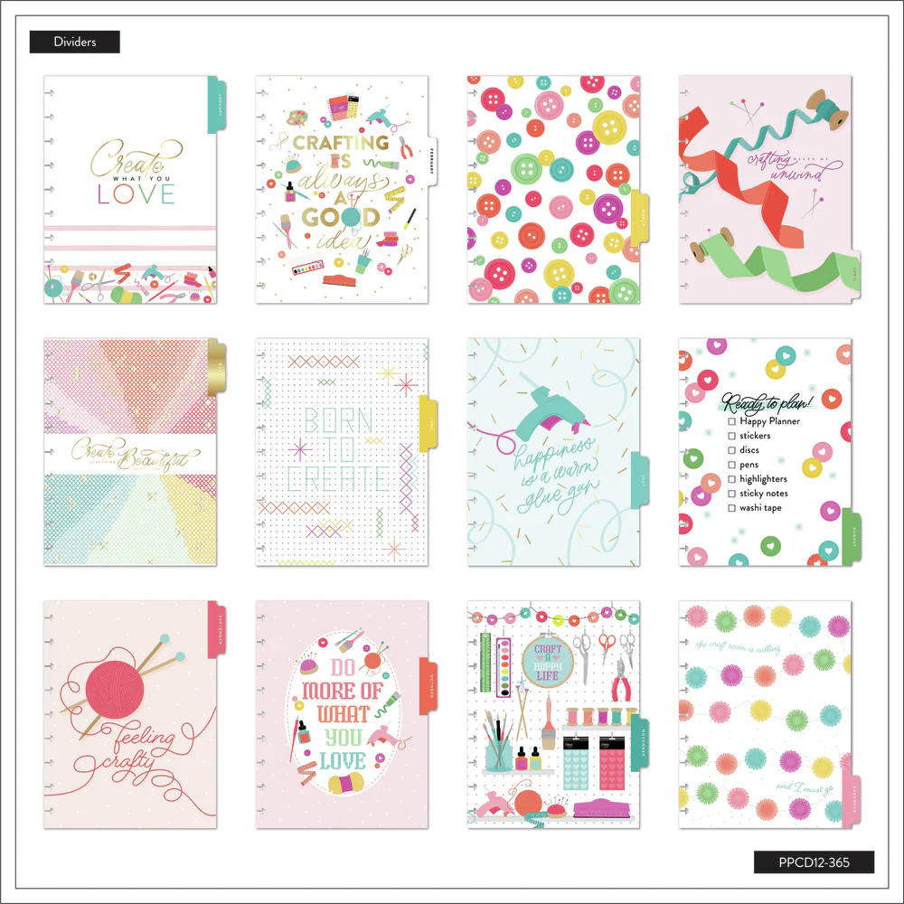2024 Miss Maker Happy Planner - Classic Checklist Layout - 12 Months 10 2024 Miss Maker Happy Planner - Classic Checklist Layout - 12 Months