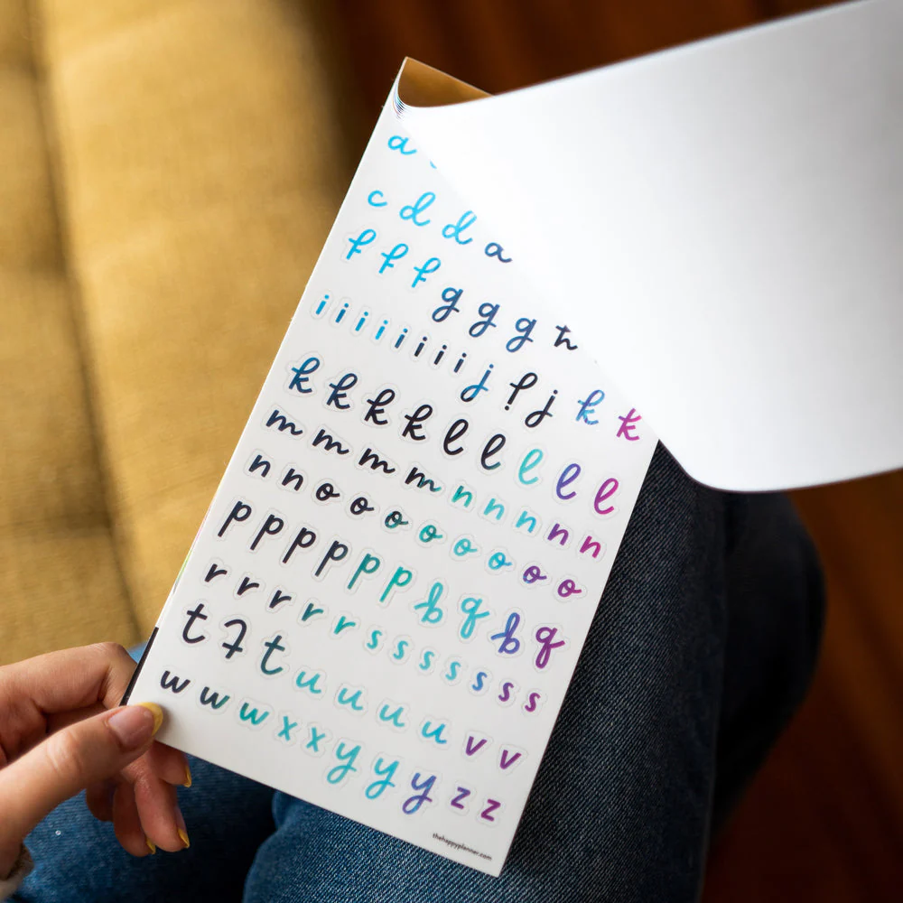 Value Pack Stickers - Unique Alpha Fonts 2 Value Pack Stickers - Unique Alpha Fonts