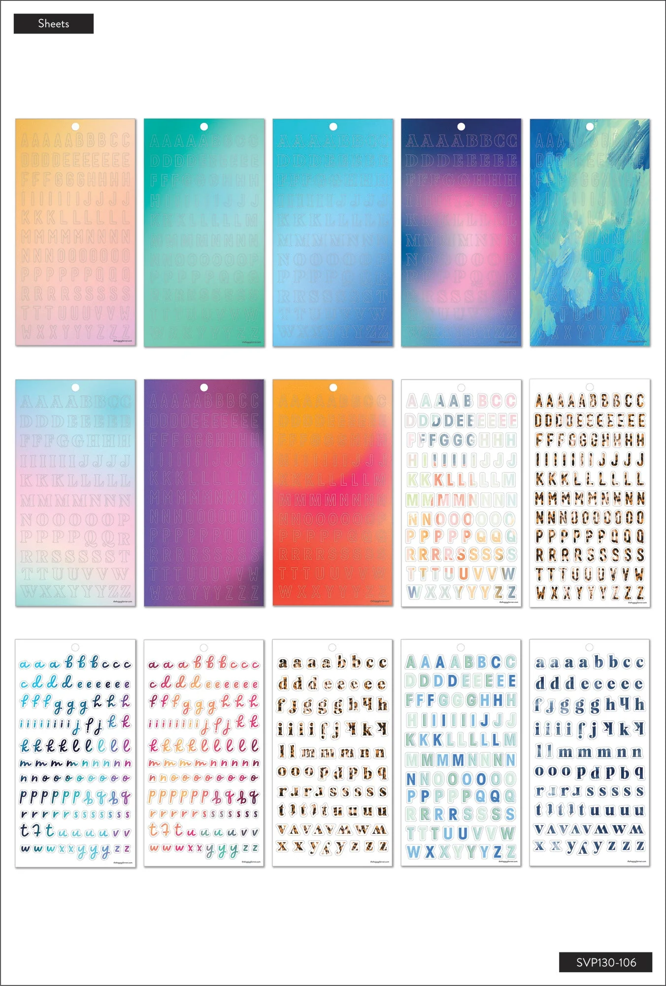 Value Pack Stickers - Unique Alpha Fonts 4 Value Pack Stickers - Unique Alpha Fonts