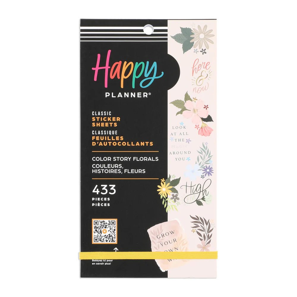 Floral Color Story - Value Pack Stickers