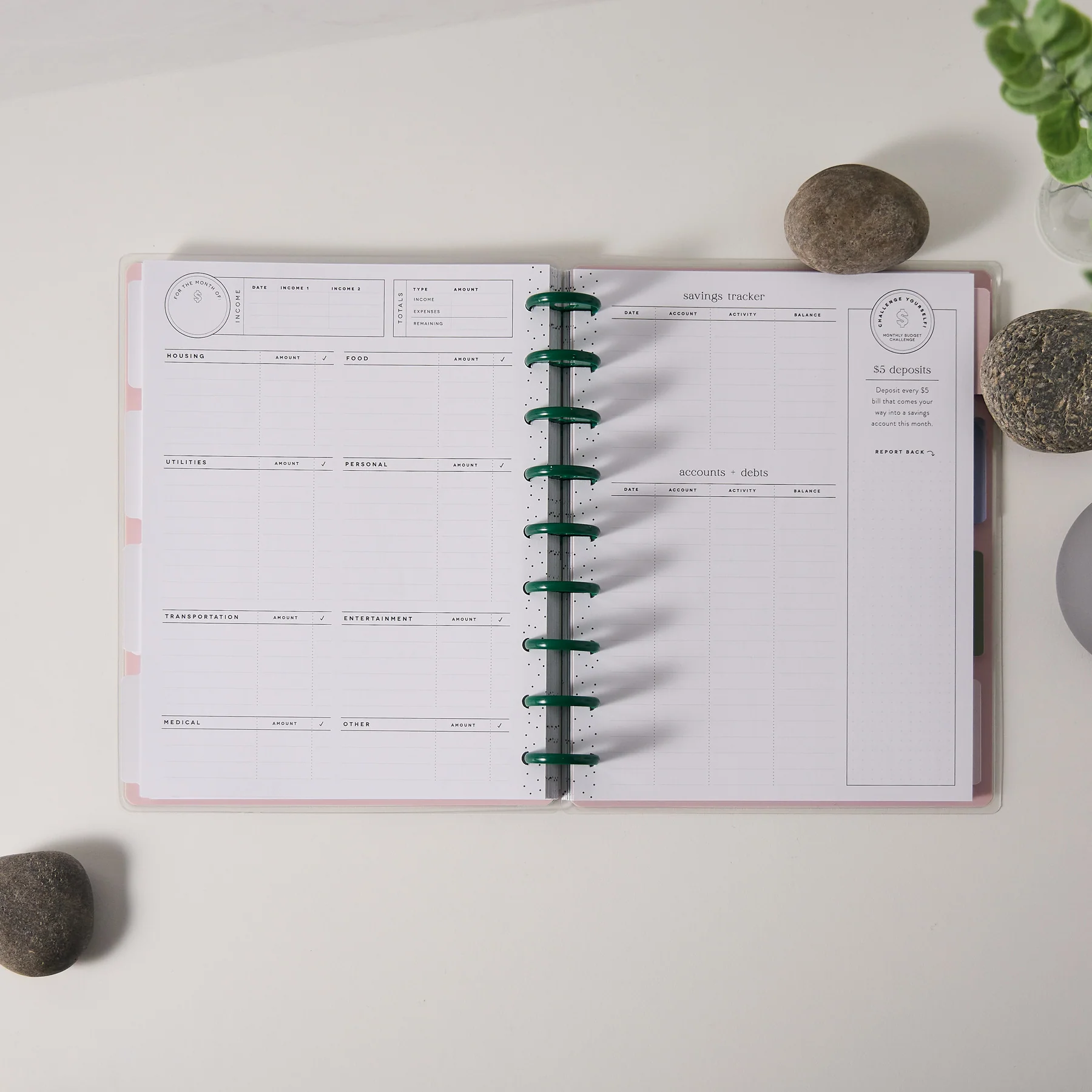 Undated Savvy Budgeter Customizable Budget Planner - Classic Budget Layout - 12 Months 10 Undated Savvy Budgeter Customizable Budget Planner - Classic Budget Layout - 12 Months