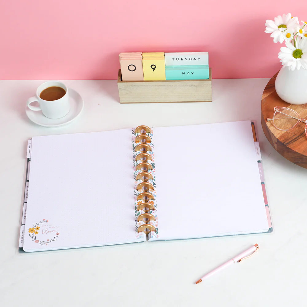 Cottagecore Florals - Dotted Lined Big Filler Paper - 40 Sheets 2 Cottagecore Florals - Dotted Lined Big Filler Paper - 40 Sheets