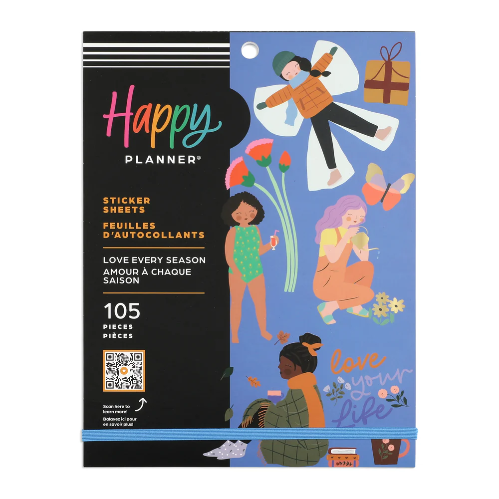 Squad Goals Love Every Season - Large Value Pack Stickers - The Happy