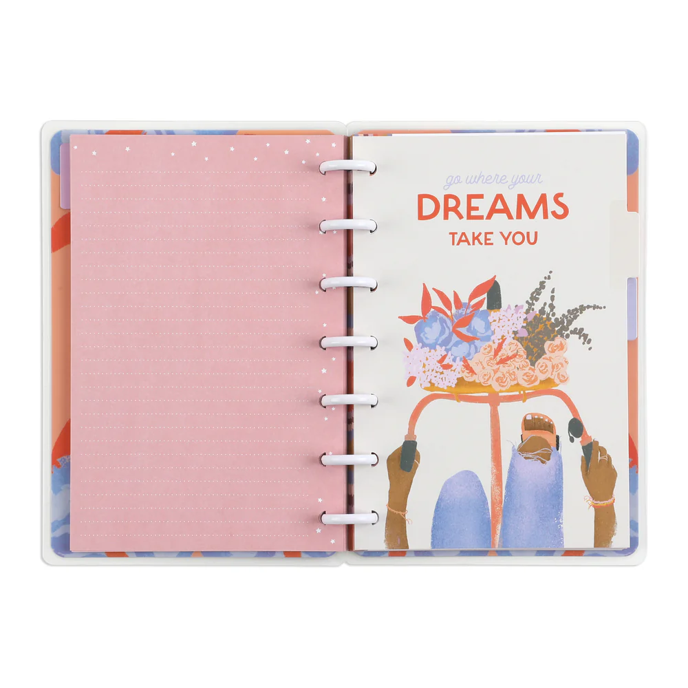 Love is Love Happy Planner x The Pigeon Letters - Dotted Lined Mini Notebook - 60 Sheets