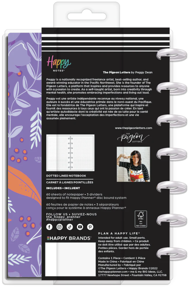 Love is Love Happy Planner x The Pigeon Letters - Dotted Lined Mini Notebook - 60 Sheets 8 Love is Love Happy Planner x The Pigeon Letters - Dotted Lined Mini Notebook - 60 Sheets