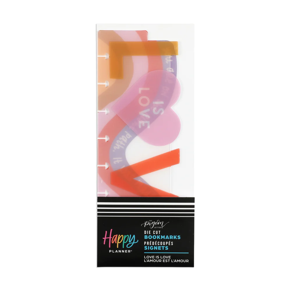 Love is Love Happy Planner x The Pigeon Letters - Classic Bookmarks - 2 Pack 4 Love is Love Happy Planner x The Pigeon Letters - Classic Bookmarks - 2 Pack
