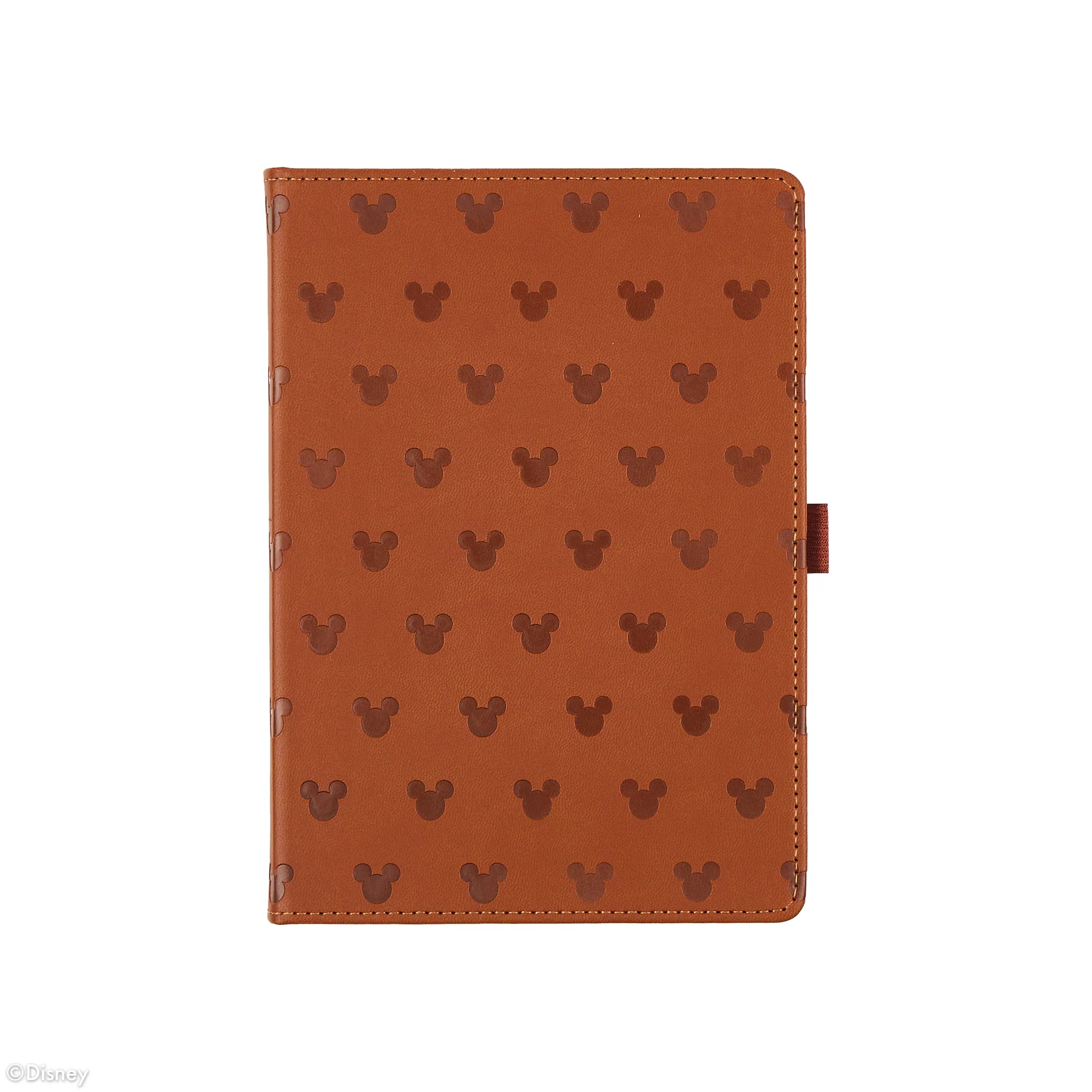 Undated Premium Camel Disney Mickey Mouse Book Bound Planner - SMALL VERTICAL LAYOUT - 12 MONTHS