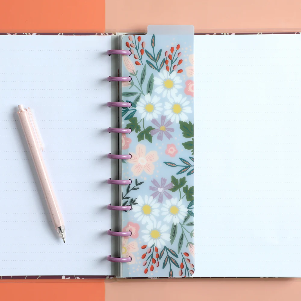 Spring Botanicals Bundle - Notebook + Accessories + Stickers 12 Spring Botanicals Bundle - Notebook + Accessories + Stickers