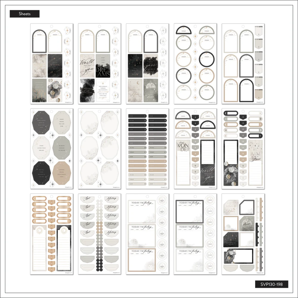 Celestial Elegance - Value Pack Stickers 5 Celestial Elegance - Value Pack Stickers