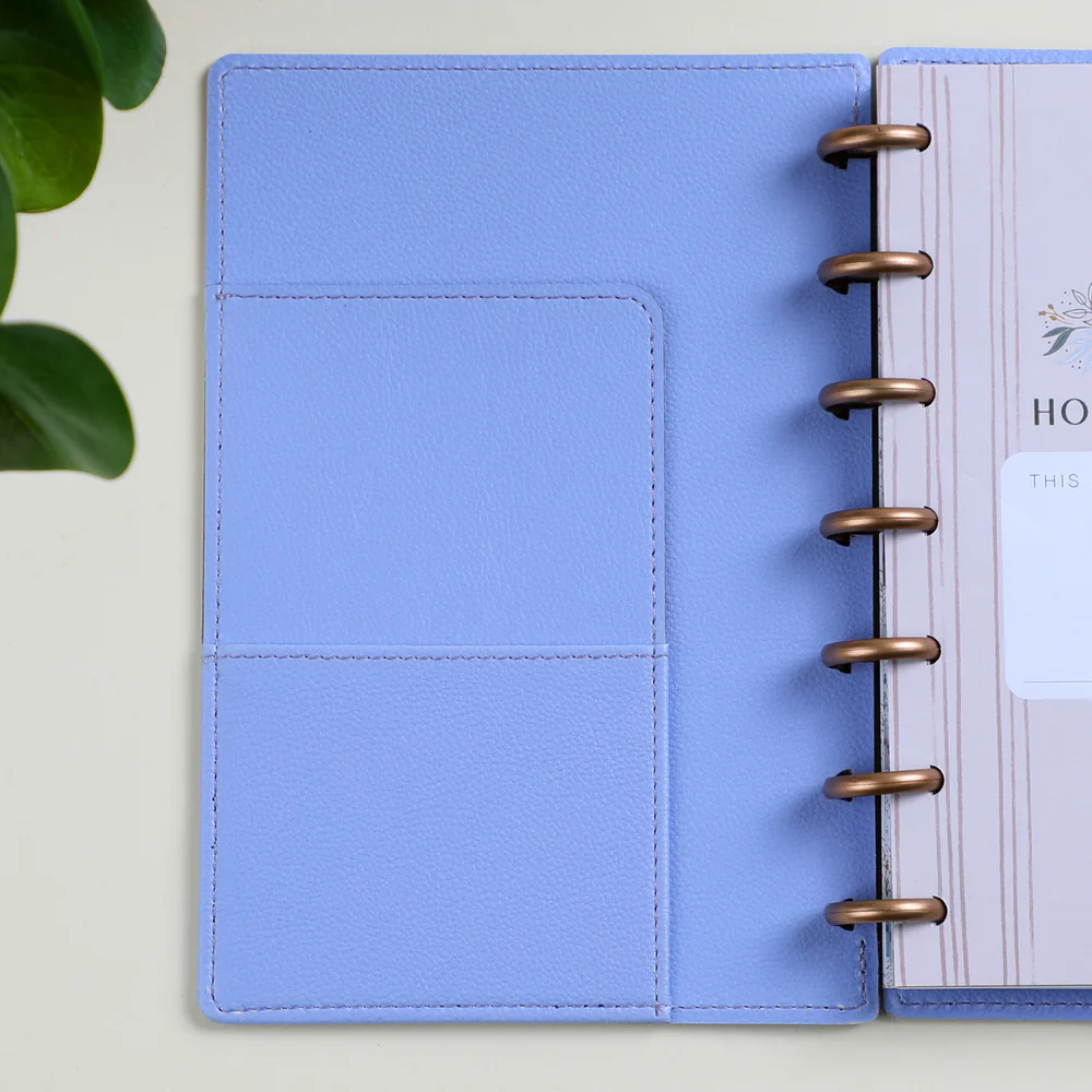 Periwinkle - DELUXE Snap-in Mini Planner Cover
