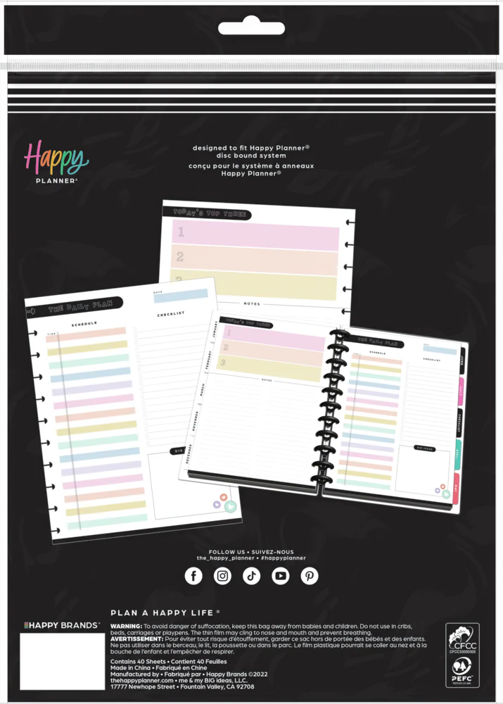Happy Brights - Dashboard Big Filler Paper - 40 Sheets 5 Happy Brights - Dashboard Big Filler Paper - 40 Sheets