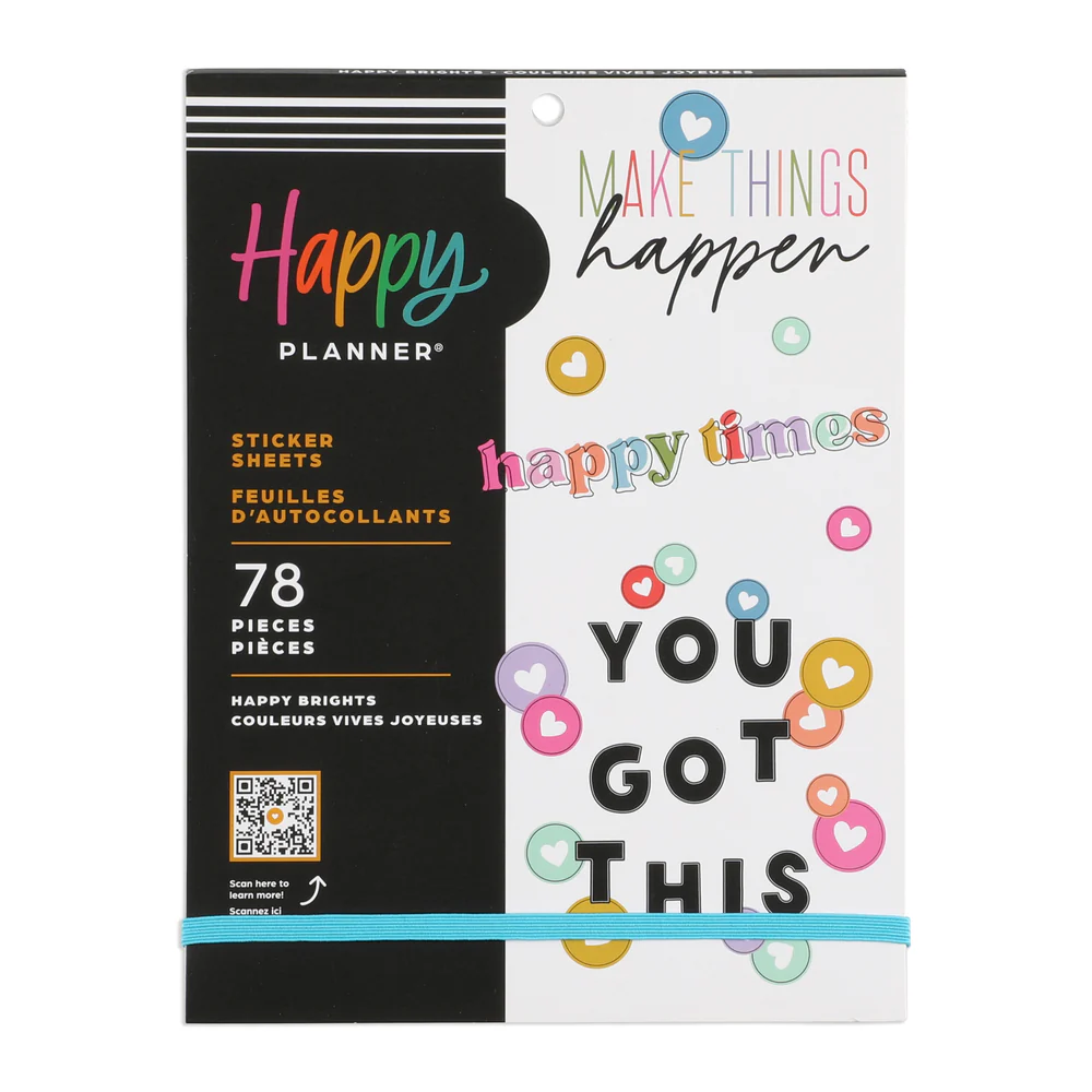 Happy Brights - Large Value Pack Stickers 4 Happy Brights - Large Value Pack Stickers