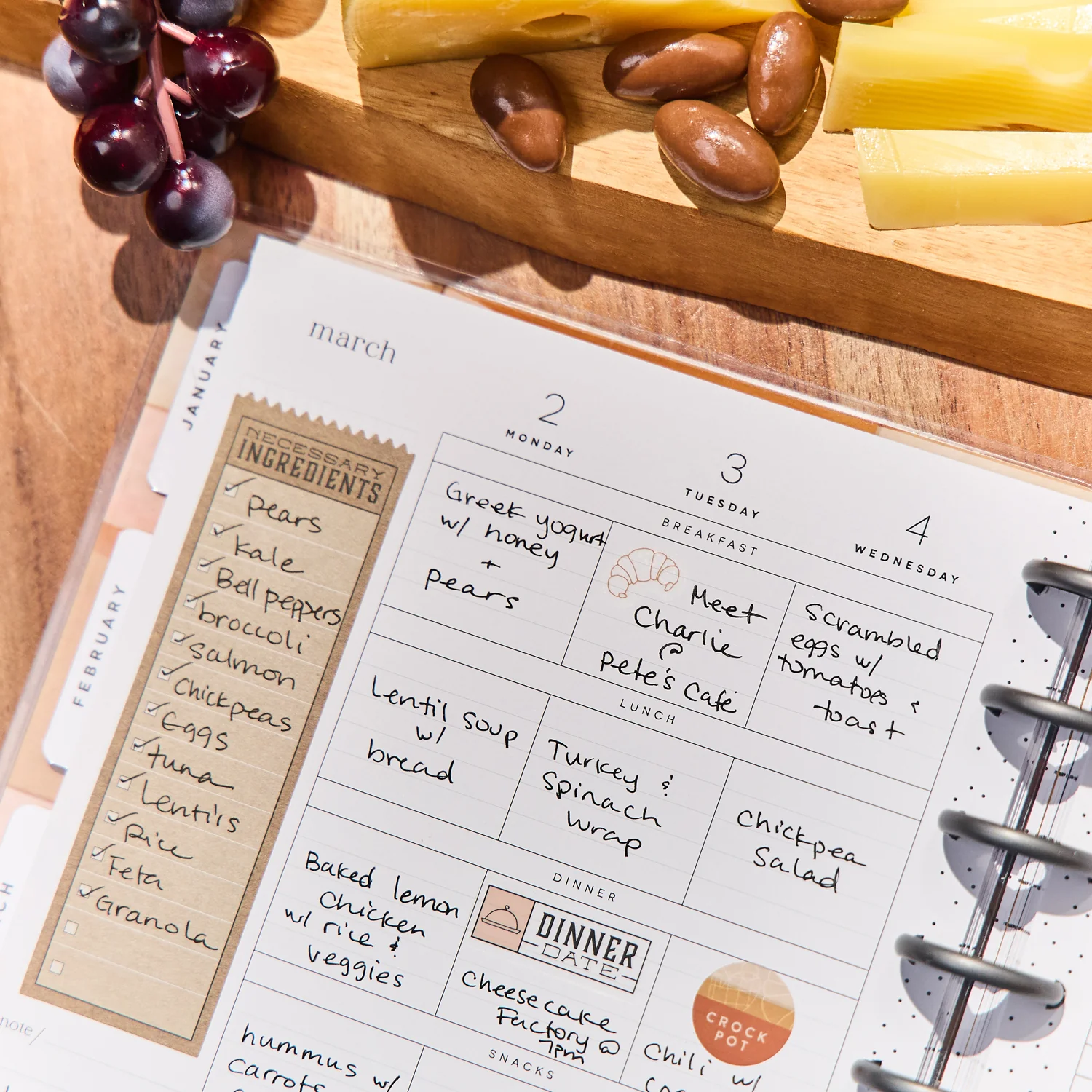 2026 Rustic Roots Customizable Meal Planner - Classic Meal Planning Layout - 12 Months 5 2026 Rustic Roots Customizable Meal Planner - Classic Meal Planning Layout - 12 Months