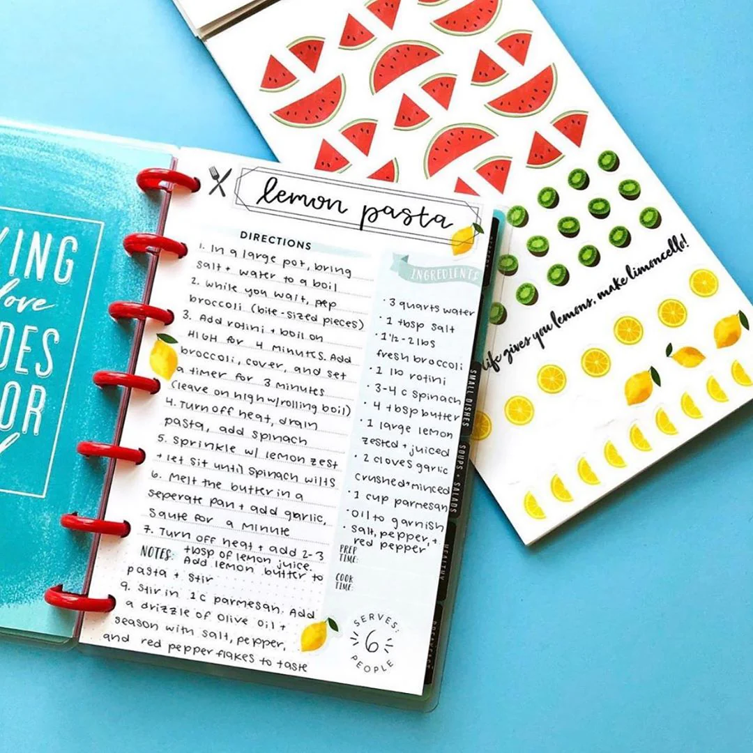 Mini Happy Planner® - Foodie (Recipe Organizer) 4 Mini Happy Planner® - Foodie (Recipe Organizer)