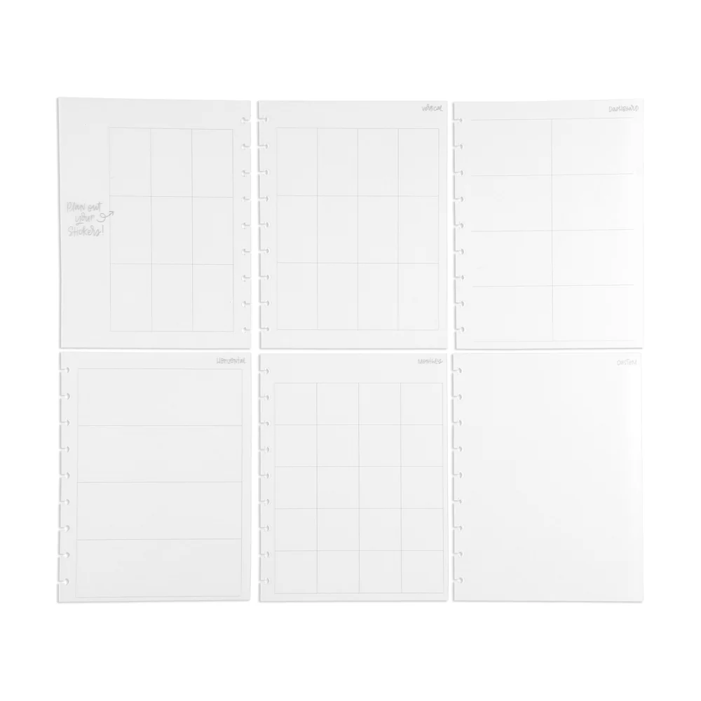 Classic - Clear Sticker Planning Guide