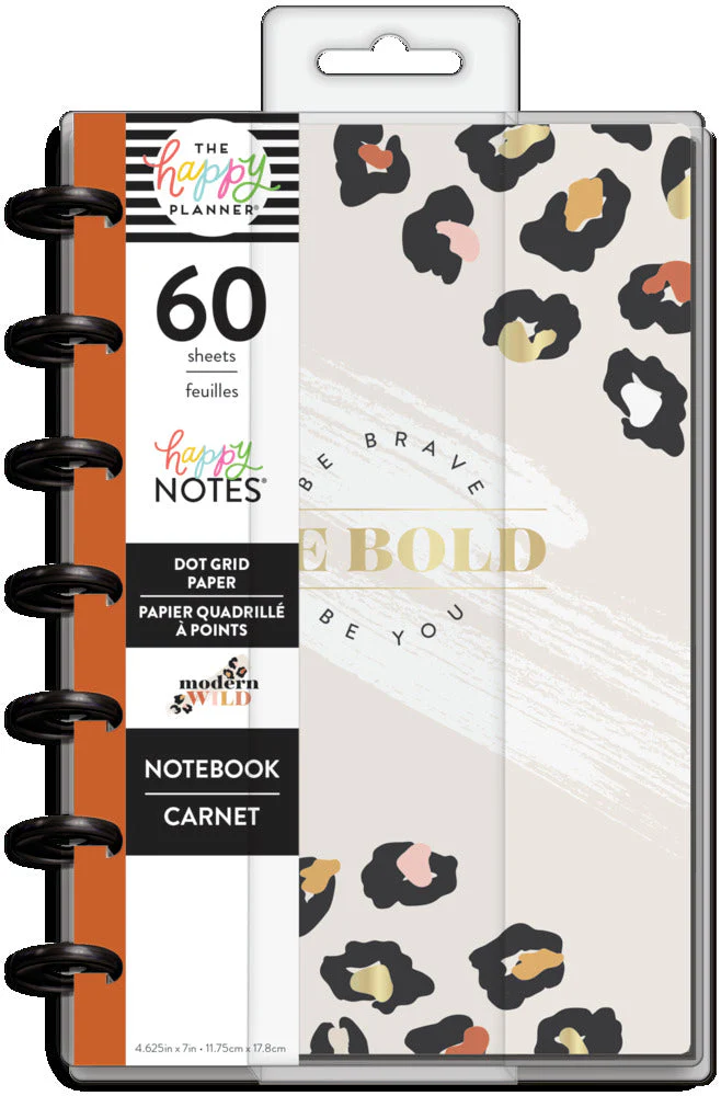 Mini Planner Notebook Modern Wild Mini Notebook - The Happy Planner