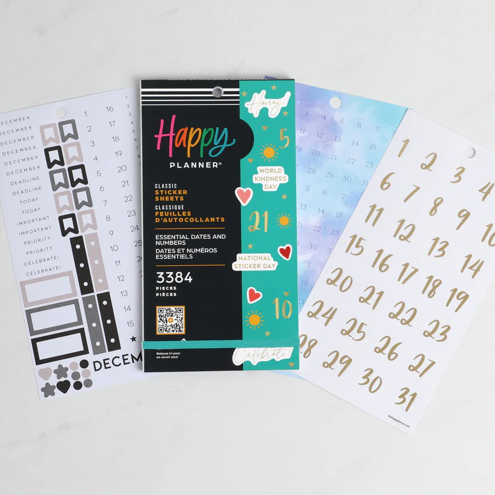 Value Pack Stickers - Essential Dates and Numbers 3 Value Pack Stickers - Essential Dates and Numbers