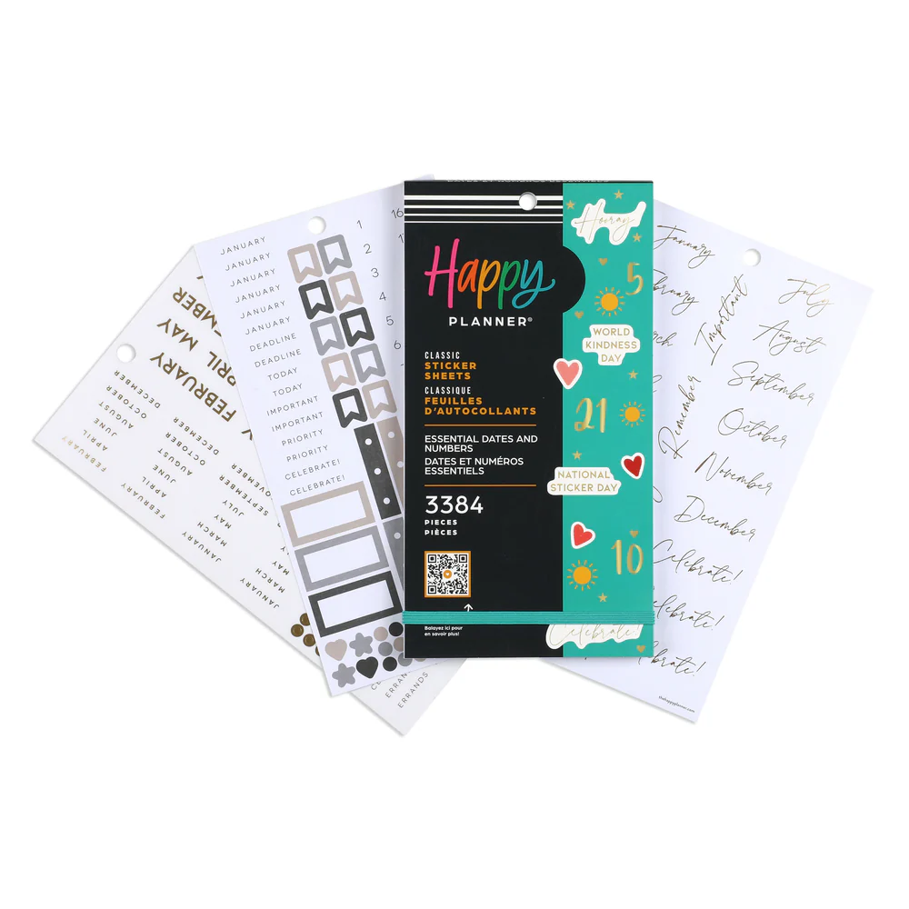 Value Pack Stickers - Essential Dates and Numbers 6 Value Pack Stickers - Essential Dates and Numbers