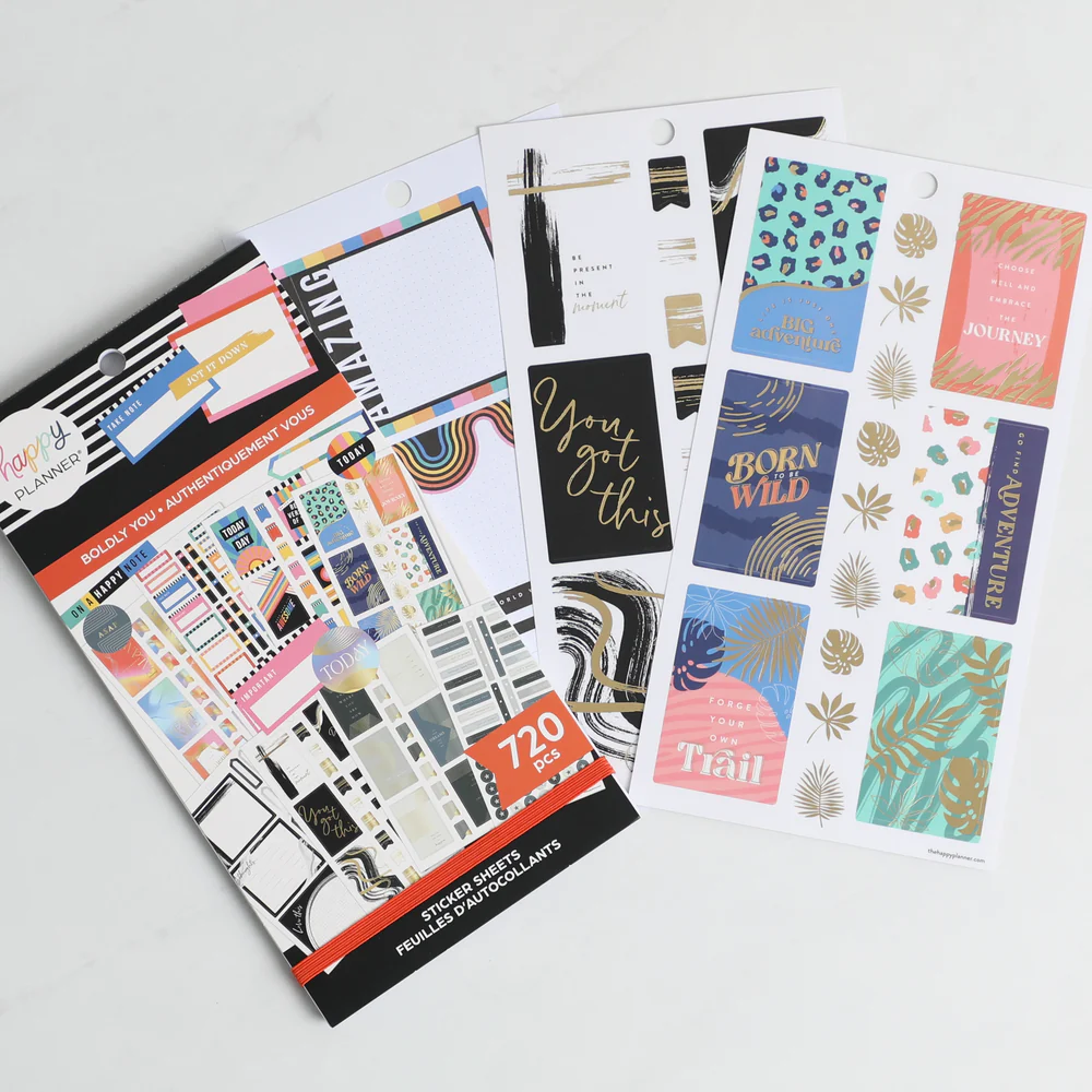 Value Pack Stickers - Boldly You