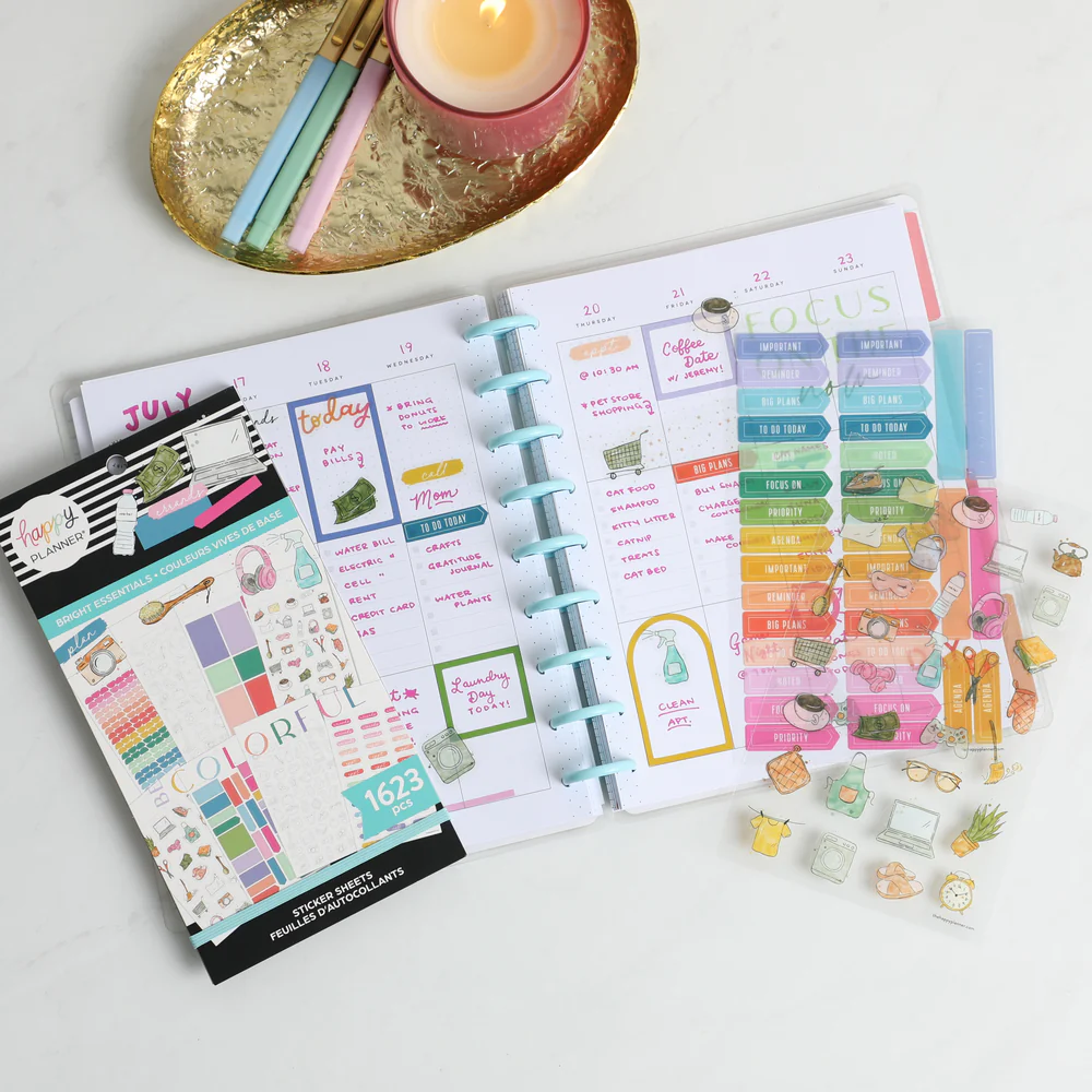 Value Pack Stickers - Bright Clear Essentials