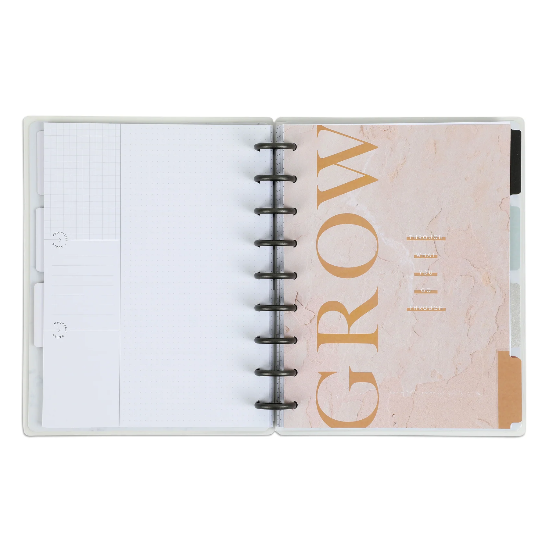 Undated Soft Watercolor Happy Planner - Classic Horizontal Layout - 12 Months 2 Undated Soft Watercolor Happy Planner - Classic Horizontal Layout - 12 Months