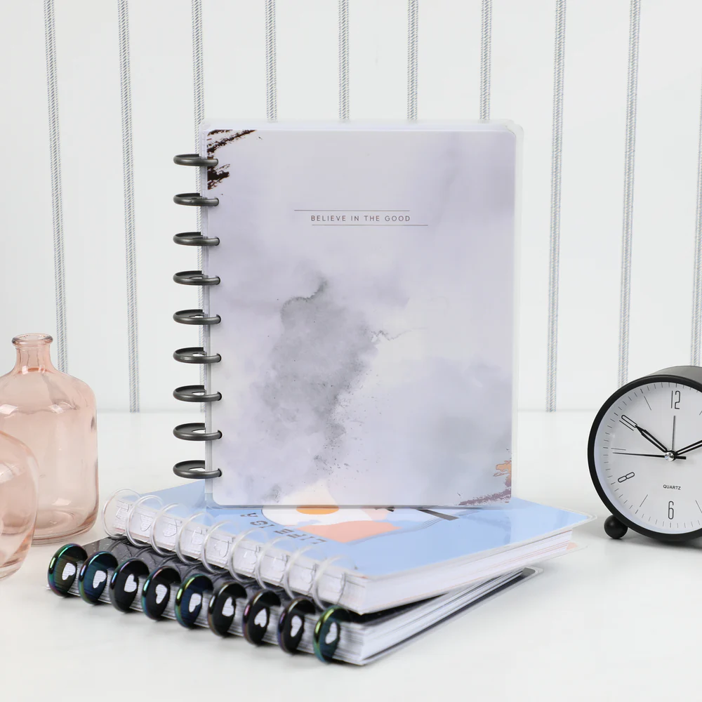 Undated Soft Watercolor Happy Planner - Classic Horizontal Layout - 12 Months 5 Undated Soft Watercolor Happy Planner - Classic Horizontal Layout - 12 Months