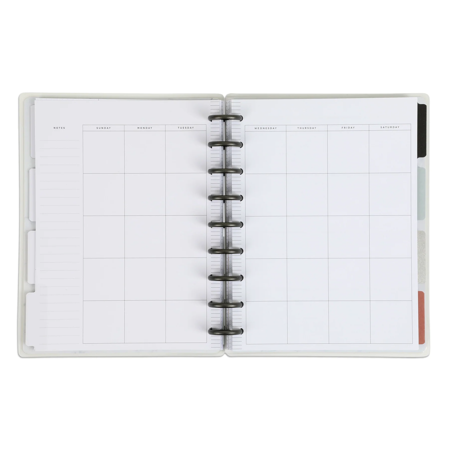 Undated Soft Watercolor Happy Planner - Classic Horizontal Layout - 12 Months 6 Undated Soft Watercolor Happy Planner - Classic Horizontal Layout - 12 Months