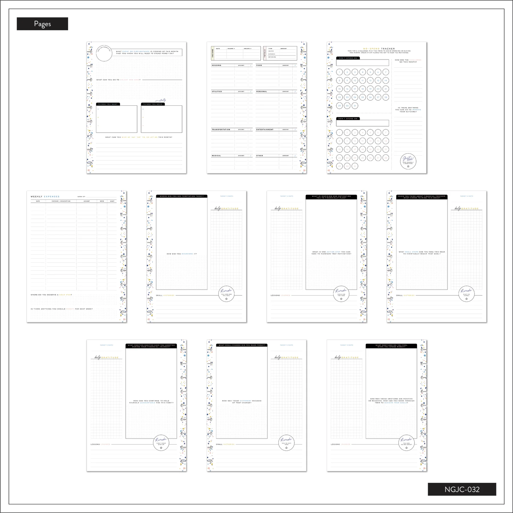 Save Now Spend Later - Classic Guided Budget Journal 9 Save Now Spend Later - Classic Guided Budget Journal