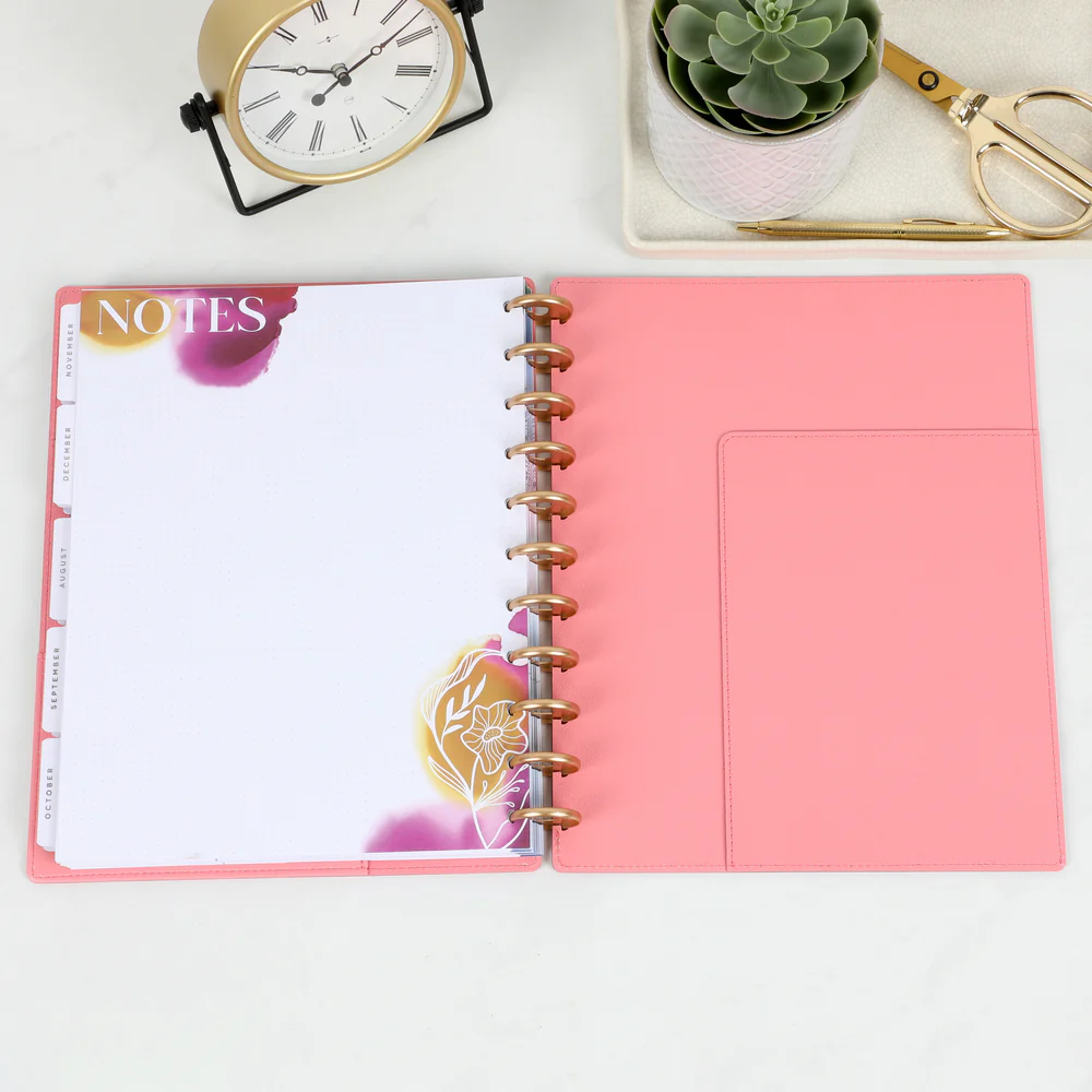 DELUXE Snap In Big Planner Cover - Bubblegum 4 DELUXE Snap In Big Planner Cover - Bubblegum