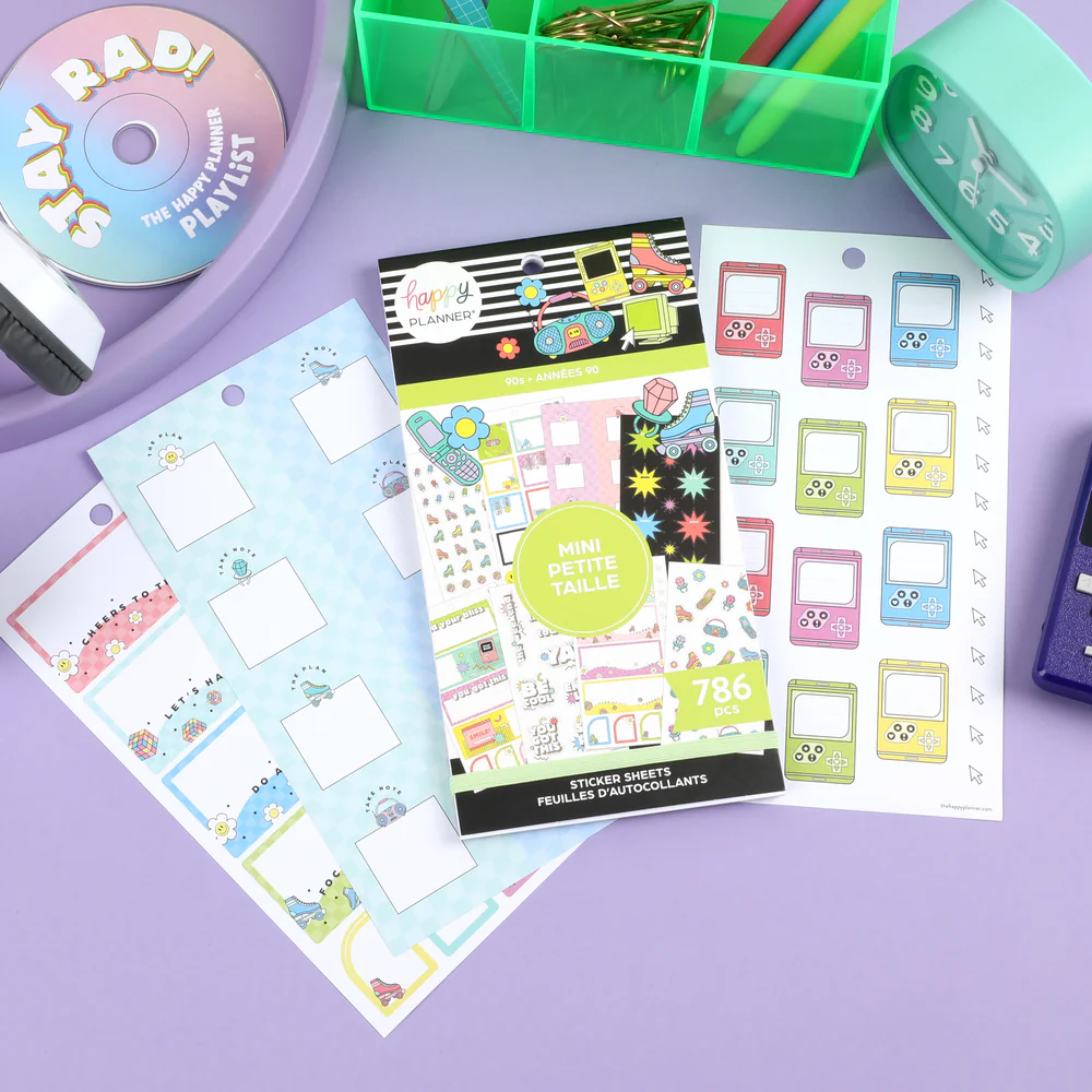 Value Pack Stickers - 90s - Mini 4 Value Pack Stickers - 90s - Mini