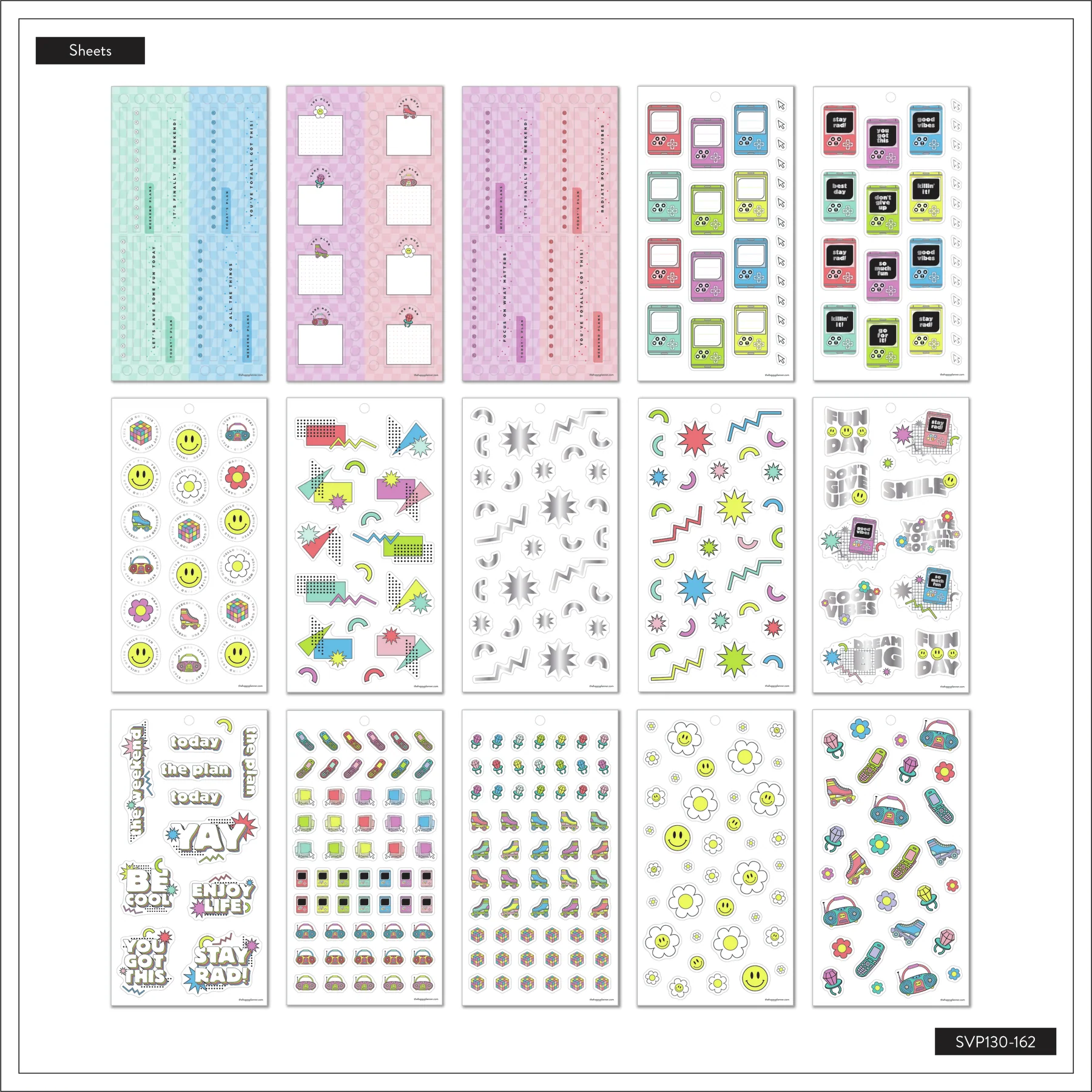 Value Pack Stickers - 90s - Mini 7 Value Pack Stickers - 90s - Mini