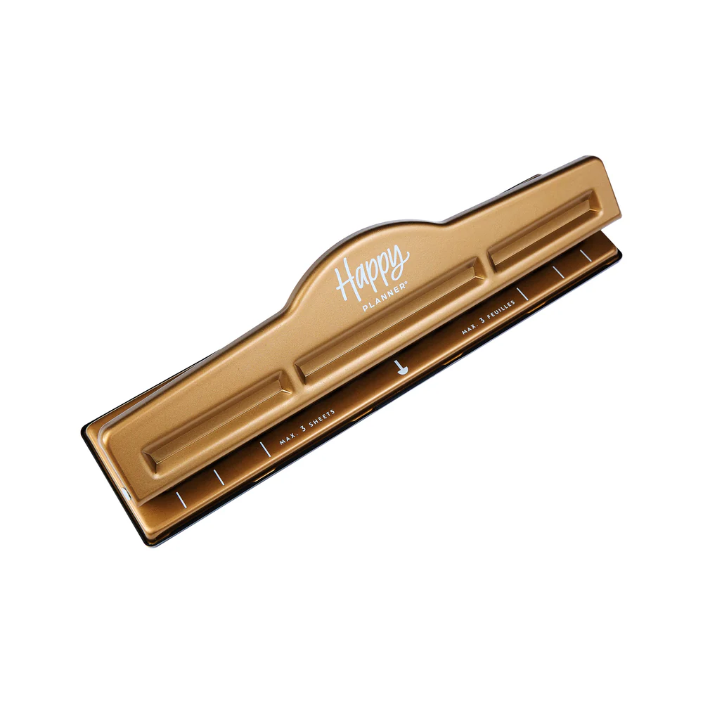 Gold - Big Planner Punch 3 Gold - Big Planner Punch