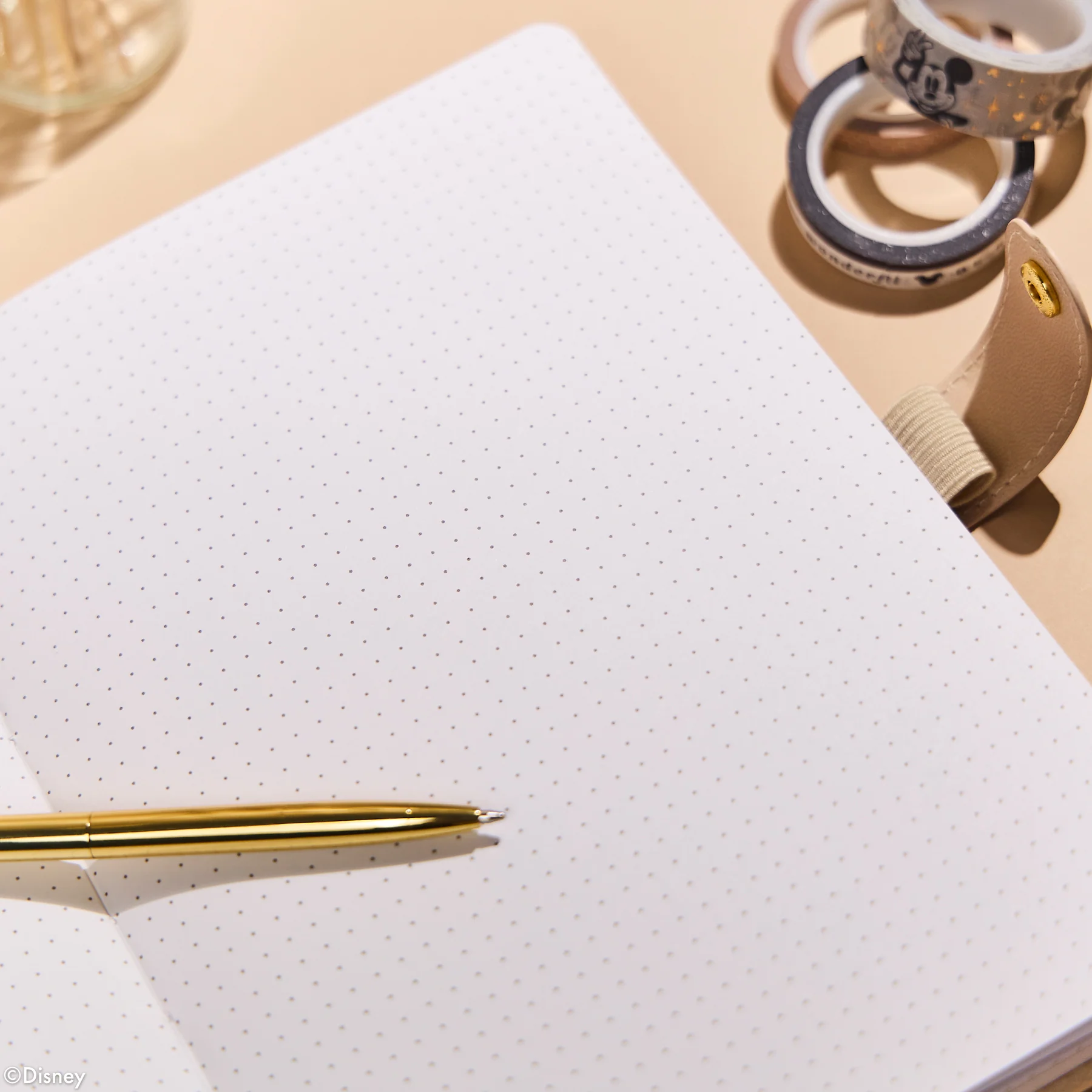 Premium Disney Mickey Mouse - Alabaster - Dot Grid Journal Gift Set 11 Premium Disney Mickey Mouse - Alabaster - Dot Grid Journal Gift Set