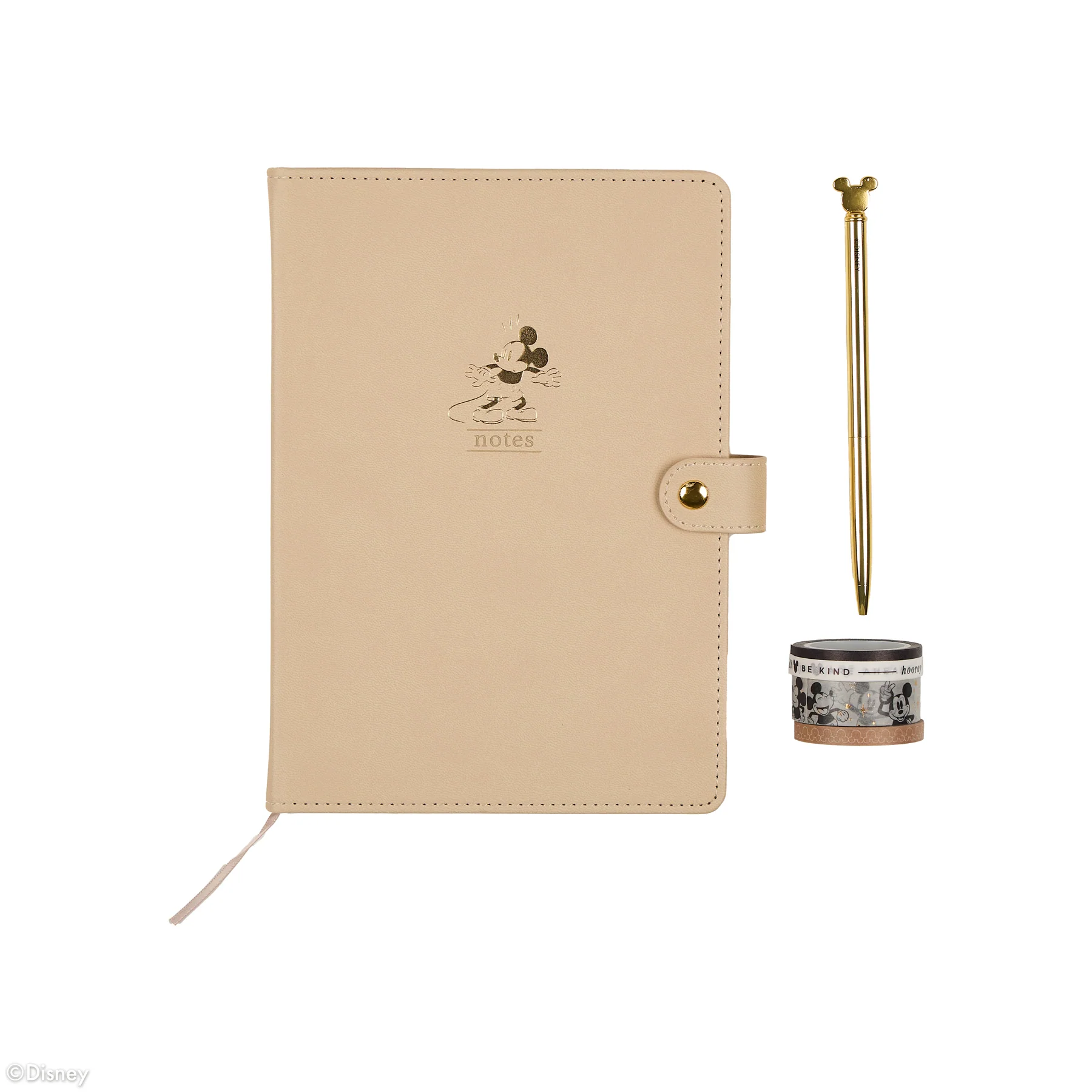 Premium Disney Mickey Mouse - Alabaster - Dot Grid Journal Gift Set 15 Premium Disney Mickey Mouse - Alabaster - Dot Grid Journal Gift Set
