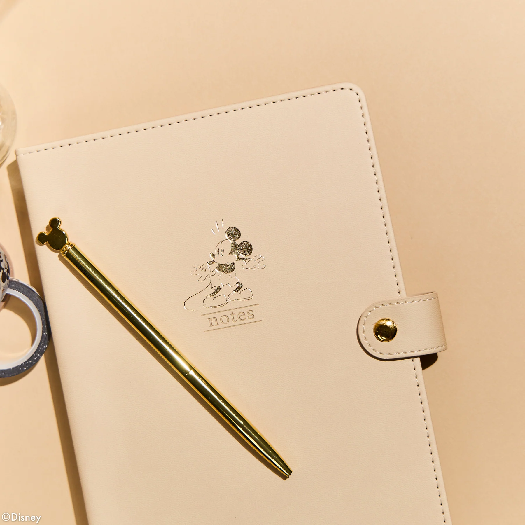 Premium Disney Mickey Mouse - Alabaster - Dot Grid Journal Gift Set 8 Premium Disney Mickey Mouse - Alabaster - Dot Grid Journal Gift Set