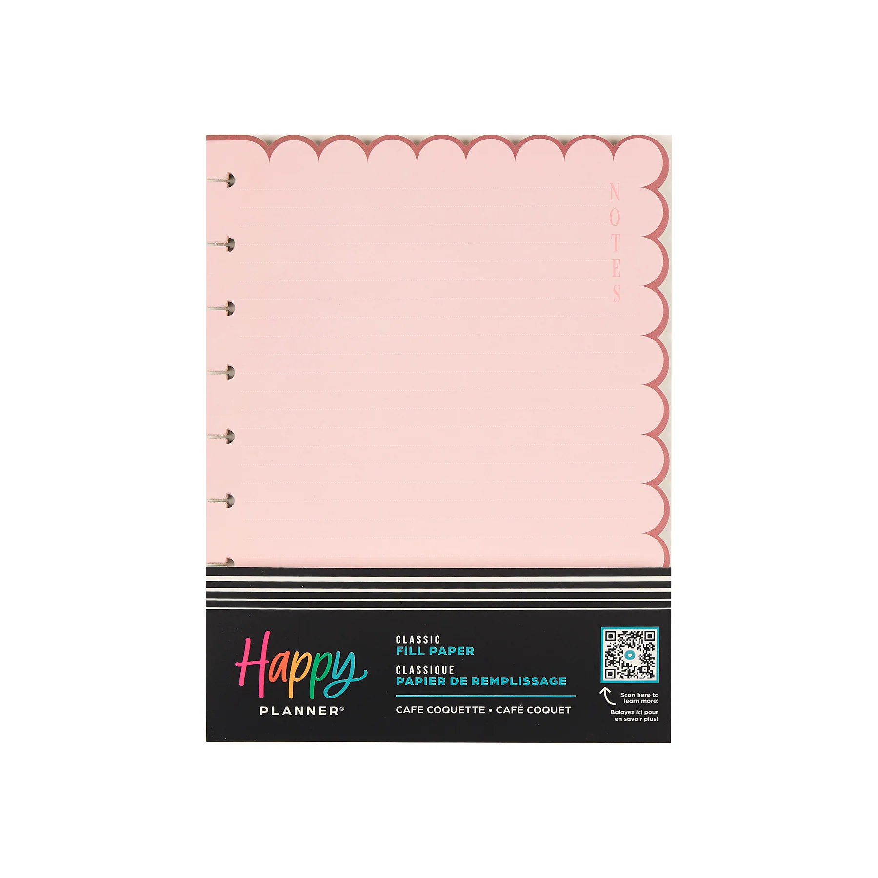 Café Coquette - Scalloped Edge Dotted Lined Classic Filler Paper - 40 Sheets 11 Café Coquette - Scalloped Edge Dotted Lined Classic Filler Paper - 40 Sheets